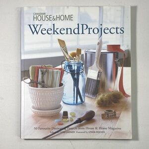 H&M Weekend Projects Book with Blue and Red Accents